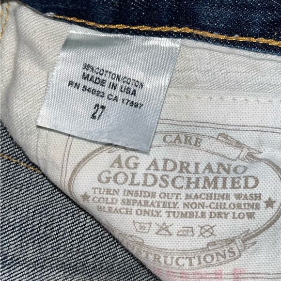 AG Adriano Goldschmied Jeans sz 27 - Picture 5 of 9